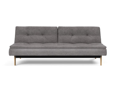 Dublexo Eik sovesofa i 282 Avella Warm Grey, set forfra