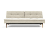 Dublexo Eik sovesofa i 357 Taura Off White, set forfra
