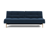 Dublexo Eik sovesofa i 414 Esina Indigo Blue, set forfra