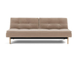 Dublexo Eik sovesofa i 417 Esina Mocha, set forfra