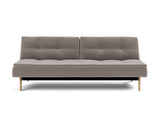 Dublexo Eik sovesofa i 418 Esina Truffle, set forfra