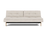 Dublexo Eik sovesofa i 470 Yuveno Natural, set forfra