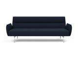 Jillis sovesofa med armlæn i 528 Mixed Dance Blue, set forfra