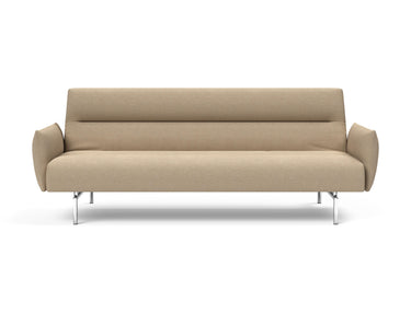 Jillis sovesofa med armlæn i 587 Phobos Mocha, set forfra