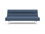 Jillis sovesofa i 302 Weda Blue, set forfra