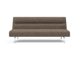 Jillis sovesofa i 411 Esina Cedar Brown, set forfra