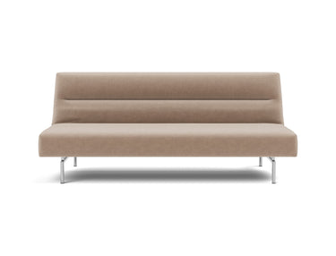 Jillis sovesofa i 417 Esina Mocha, set forfra