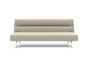 Jillis sovesofa i 539 Bouclé Beige, set forfra