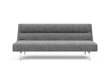 Jillis sovesofa i 563 Twist Charcoal, set forfra