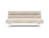 Jillis sovesofa i 594 Corduroy Ivory, set forfra