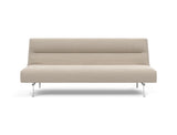 Jillis sovesofa i 612 Blida Sand Grey, set forfra