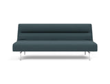 Jillis sovesofa i 851 Mahoga Dark Blue, set forfra
