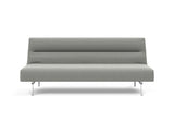 Jillis sovesofa i 853 Mahoga Dove Grey, set forfra