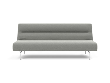 Jillis sovesofa i 853 Mahoga Dove Grey, set forfra