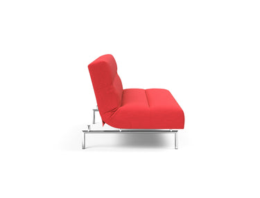 Jillis sovesofa i 511 Elegance Red, set fra siden