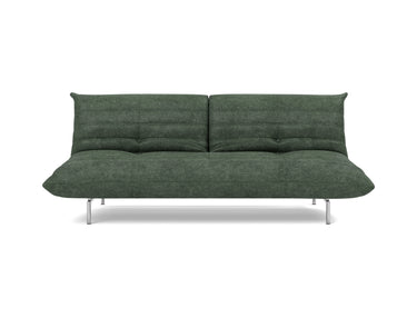 Mikunjo sovesofa i 281 Avella Pine Green, set forfra