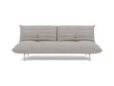 Mikunjo sovesofa i 321 Corocco Warm Grey, set forfra