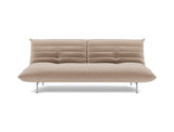 Mikunjo sovesofa i 417 Esina Mocha, set forfra