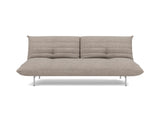 Mikunjo sovesofa i 472 Yuveno Warm Grey, set forfra