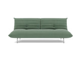 Mikunjo sovesofa i 518 Elegance Green, set forfra