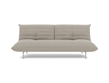Mikunjo sovesofa i 579 Kenya Gravel, set forfra