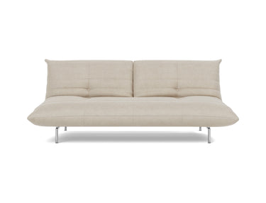 Mikunjo sovesofa i 586 Phobos Latte, set forfra