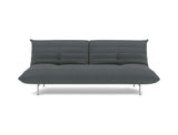 Mikunjo sovesofa i 894 Mozart Grey Bronze, set forfra