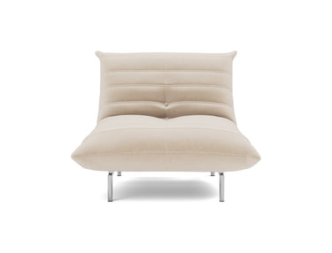 Mikunjo stol i 410 Esina Almond, set forfra