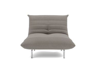 Mikunjo stol i 521 Mixed Dance Grey, set forfra