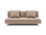 Long Horn D.E.L sovesofa i 417 Esina Mocha, set forfra