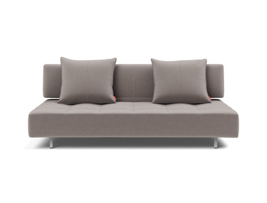 Long Horn D.E.L sovesofa i 418 Esina Truffle, set forfra