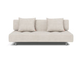 Long Horn D.E.L sovesofa i 470 Yuveno Natural, set forfra