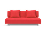 Long Horn D.E.L sovesofa i 511 Elegance Red, set forfra