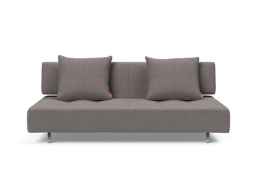Long Horn D.E.L sovesofa i 521 Mixed Dance Grey, set forfra