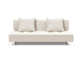 Long Horn D.E.L sovesofa i 531 Bouclé Off White, set forfra