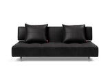 Long Horn D.E.L sovesofa i 550 Faunal Black, set forfra