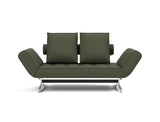 Ghia Chrome daybed i 353 Taura Forest, set forfra