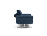 Ghia Chrome daybed i 414 Esina Indigo Blue, set fra siden