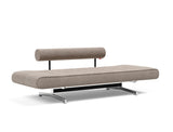 Ghia Chrome daybed i 318 Cordufine Beige, som seng