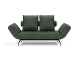 Ghia Laser daybed i 281 Avella Pine Green, set forfra