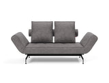 Ghia Laser daybed i 282 Avella Warm Grey, set forfra