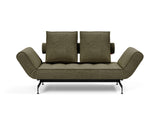 Ghia Laser daybed i 316 Cordufine Pine Green, set forfra