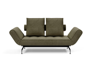 Ghia Laser daybed i 316 Cordufine Pine Green, set forfra