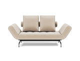 Ghia Laser daybed i 410 Esina Almond, set forfra
