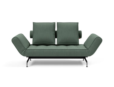 Ghia Laser daybed i 518 Elegance Green, set forfra