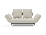 Ghia Laser daybed i 527 Mixed Dance Natural, set forfra