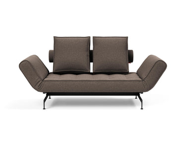 Ghia Laser daybed i 530 Bouclé Taupe, set forfra