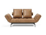 Ghia Laser daybed i 551 Faunal Brown, set forfra