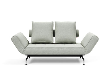 Ghia Laser daybed i 888 Mozart Slate Brown, set forfra