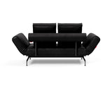 Ghia Laser daybed i 550 Faunal Black, set bagfra
